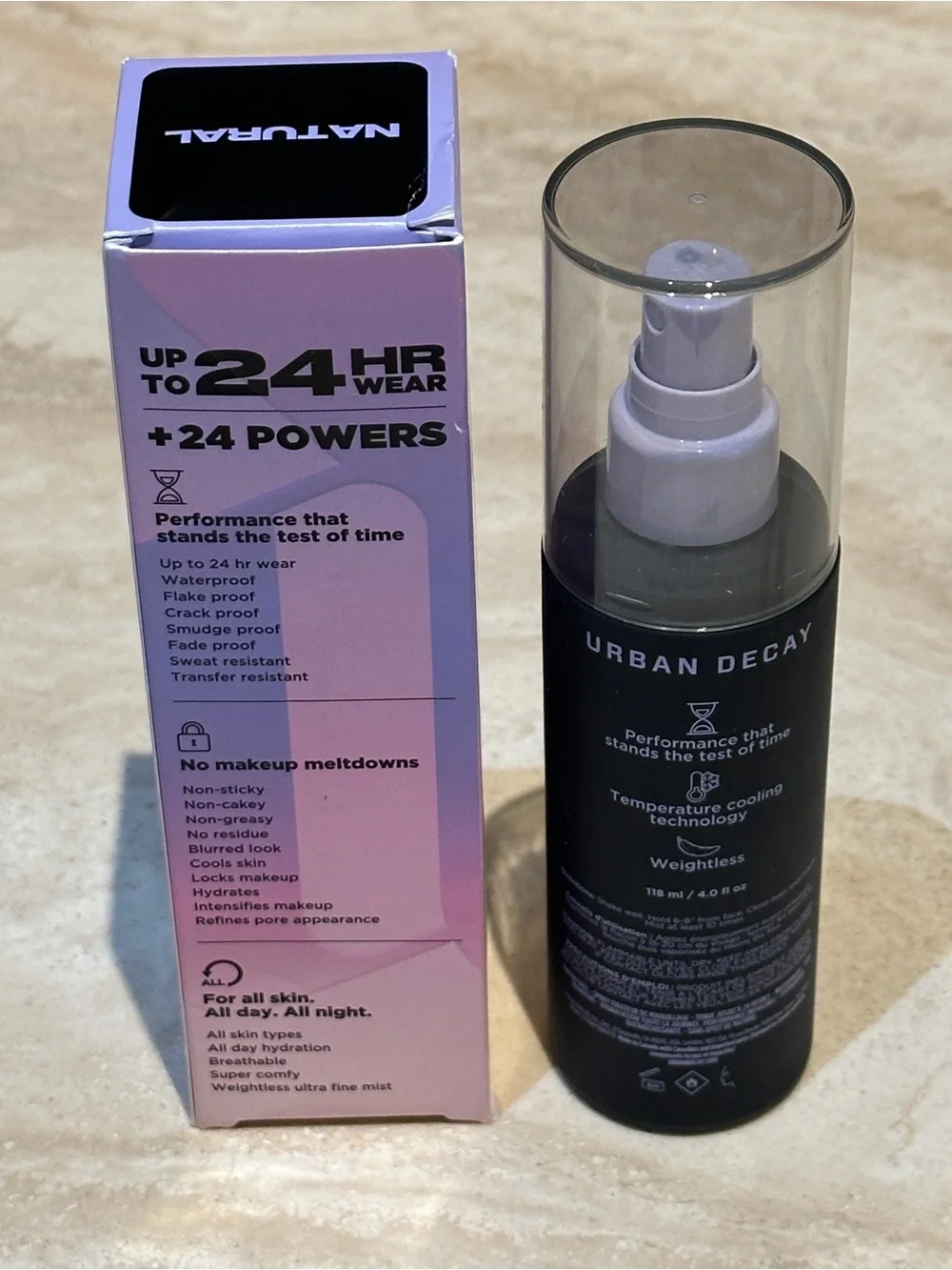 Urban Decay All Nighter Makeup Setting Spray - Natural